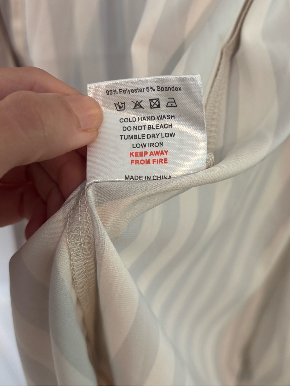 The Nap Co Striped Robe - Picture 4 of 5